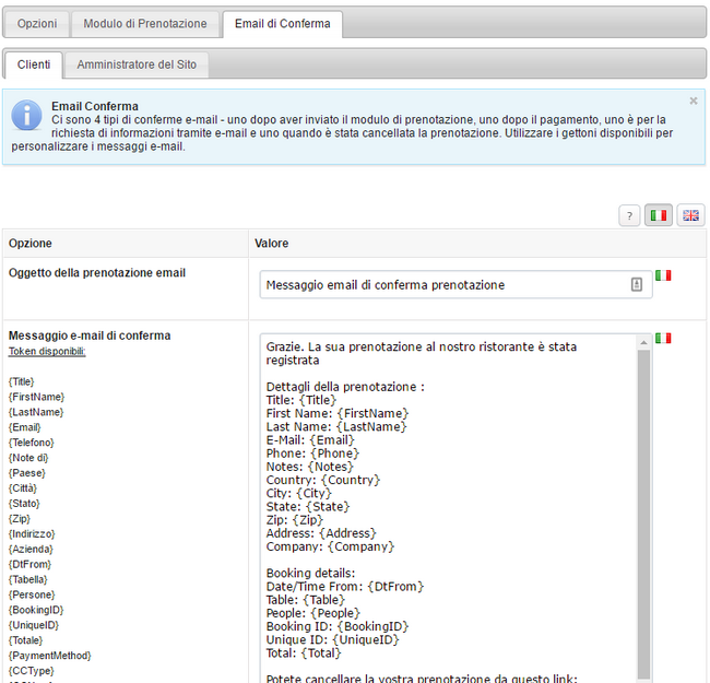 invio di email personalizzate