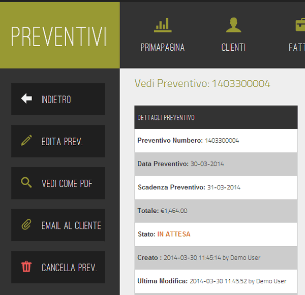 stampa preventivi online